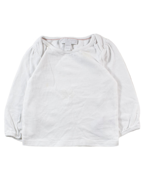 The Little White Company Long Sleeve Top 6-12M