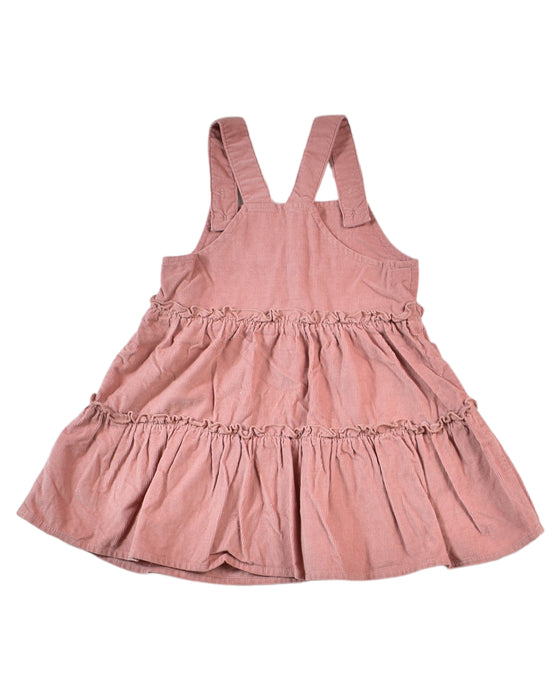 The Little White Company Overall Dress 6-12M