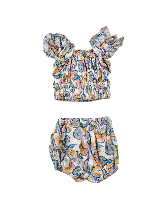 Gingersnaps Short Sleeve Top and Bloomer Set 6M
