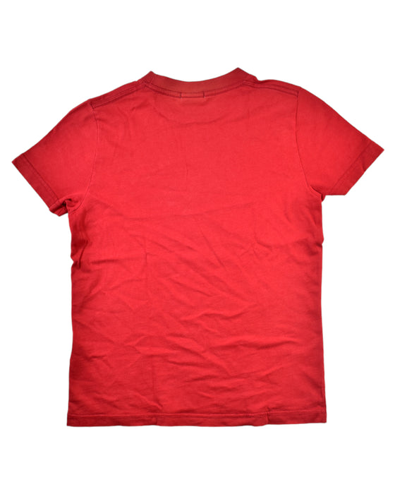 A Red Short Sleeve T Shirts from Abercrombie & Fitch in size 10Y-11Y- for boy. (Back View)