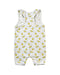 A White Rompers from Monica + Andy in size 3-6M for neutral. (Back View)