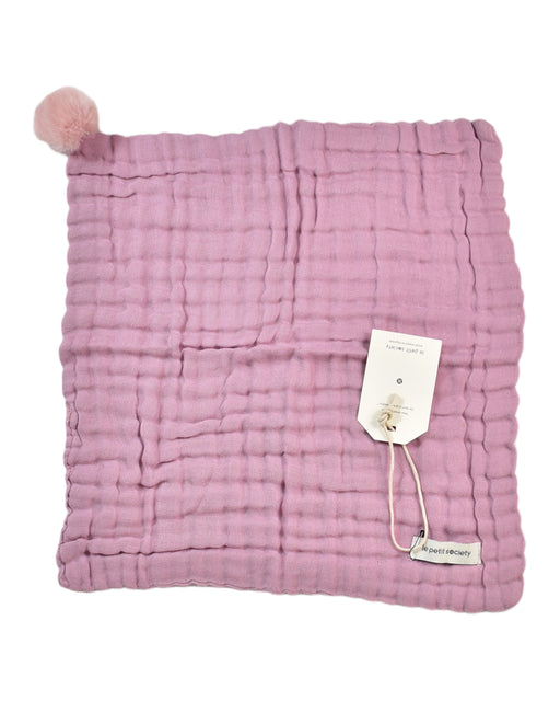 A Pink Towels from Le Petit Society in size O/S for girl. (Front View)