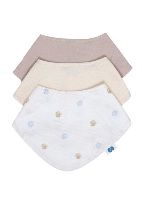 A Ivory Bibs from Soft Spot Baby in size O/S for neutral. (Front View)