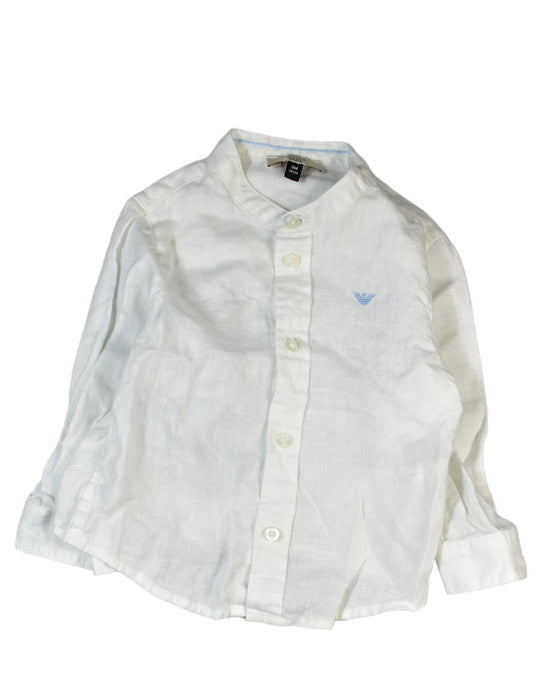 Armani Long Sleeve Shirt 6-12M