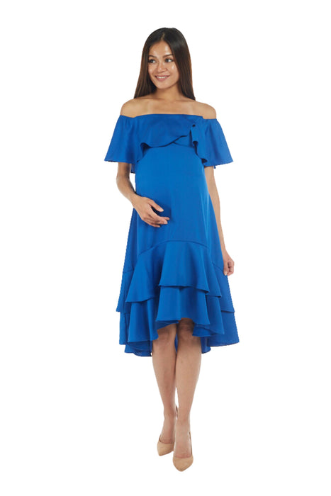 Bohn Fabulous Maternity Off Shoulder Dress M - XL