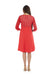A Red Long Sleeve Dresses from Bohn Fabulous in size S for maternity. (Back View)
