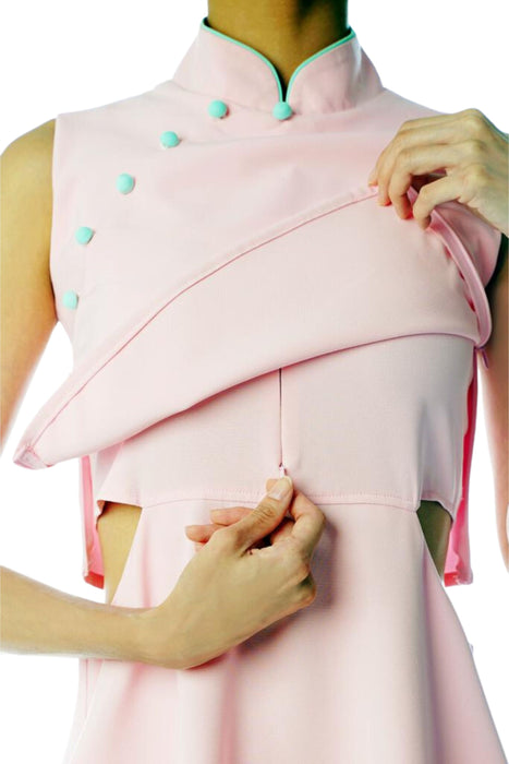 Bohn Fabulous Maternity Nursing Cheong Sum Dress S - XL
