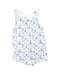 A White Bodysuits from Petit Bateau in size 2T for girl. (Front View)