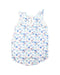 A White Bodysuits from Petit Bateau in size 2T for girl. (Back View)