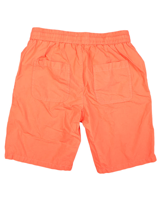 A Orange Shorts from Cyrillus in size 10Y for girl. (Back View)