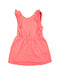 A Pink Sleeveless Dresses from Cyrillus in size 3T for girl. (Front View)