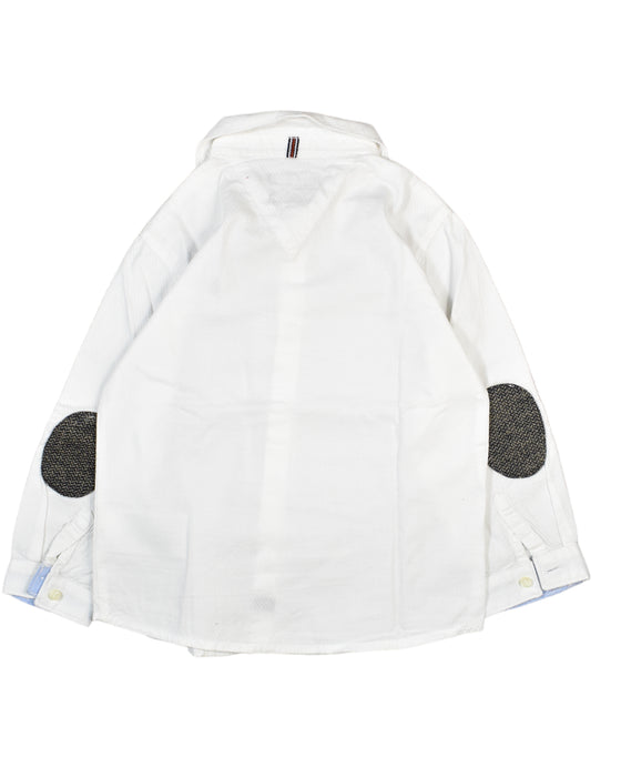 A White Shirts from Mayoral in size 2T for boy. (Back View)