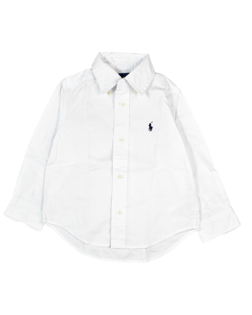A White Shirts from Ralph Lauren in size 2T for boy. (Front View)