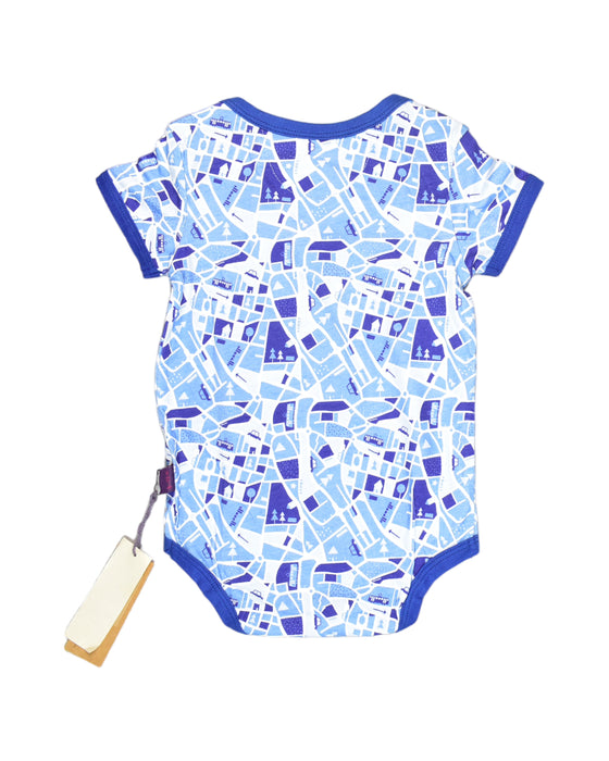 A Blue Bodysuits from Poco Nido in size 6-12M for boy. (Back View)