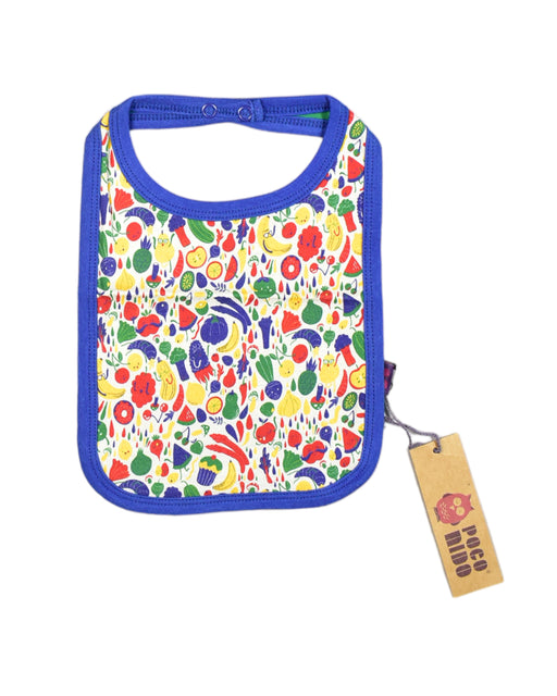 A Multicolour Bibs from Poco Nido in size O/S for neutral. (Front View)
