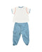 A Blue Pants Sets from Juicy Couture in size 3-6M for boy. (Back View)