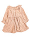 A Orange Long Sleeve Dresses from Rylee + Cru in size 3T for girl. (Back View)