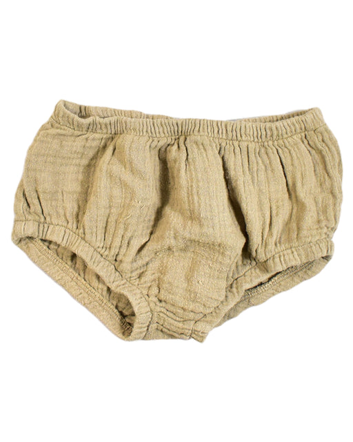 A Gold Bloomers from Moumout' in size 2T for girl. (Front View)