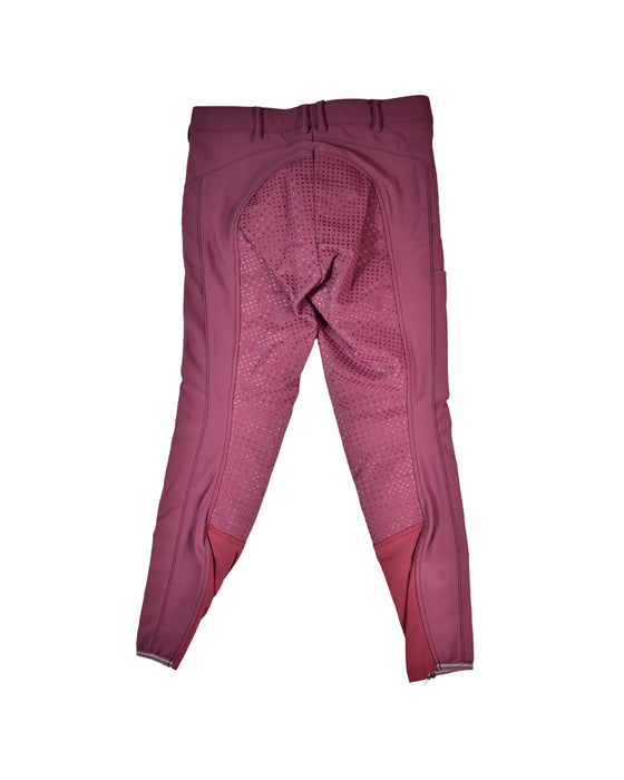 A Pink Casual Pants from Pikeur in size 11Y for girl. (Back View)