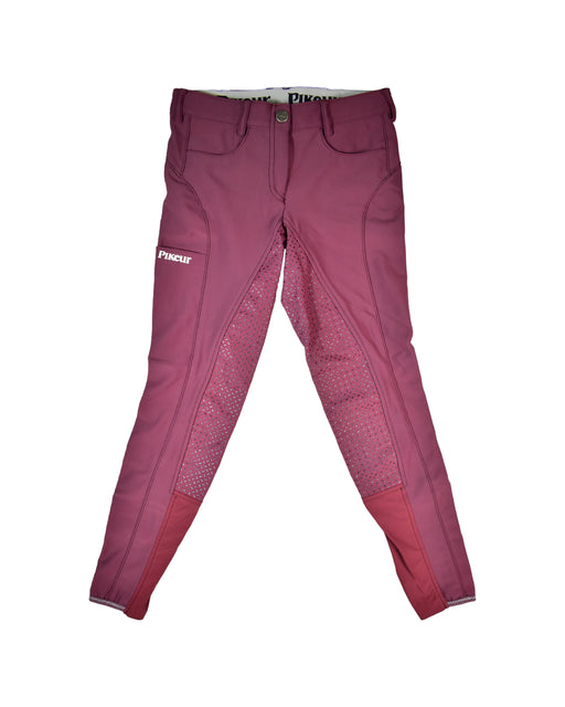 A Pink Casual Pants from Pikeur in size 11Y for girl. (Front View)