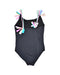 A Black Swimsuits from Beach Lingo in size 12Y for girl. (Back View)