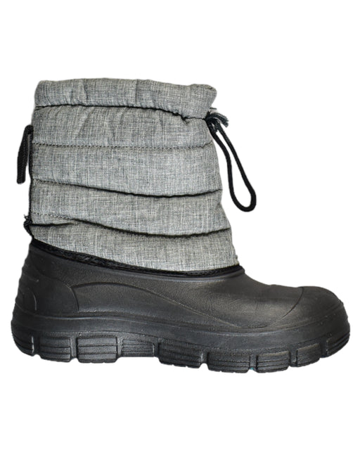 A Black Winter Boots from Phenix in size 12Y for boy. (Front View)