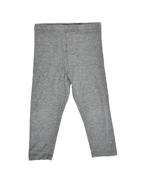 A Grey Leggings from Bout'Chou in size 6-12M for girl. (Front View)