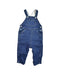 A Blue Long Overalls from Petit Bateau in size 3-6M for boy. (Front View)