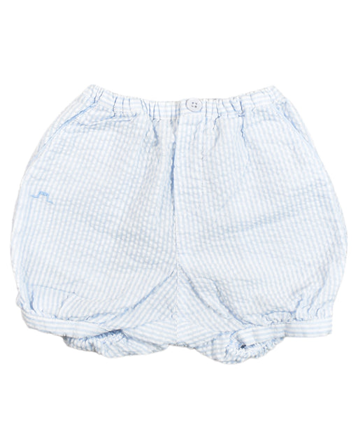 A Blue Shorts from Chateau de Sable in size 0-3M for girl. (Front View)