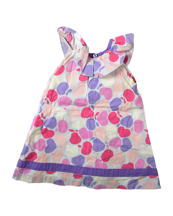 A Pink Sleeveless Dresses from Piccalilly in size 12-18M for girl. (Back View)