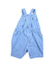 A Blue Long Overalls from Jojo Maman Bébé in size 6-12M for neutral. (Back View)