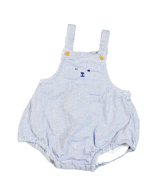 A Blue Bodysuits from Bout'Chou in size 0-3M for boy. (Front View)