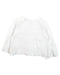 A White Buttoned Sweatshirts from Bout'Chou in size 2T for girl. (Back View)