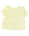 A Yellow Shirts from Carrément Beau in size 0-3M for girl. (Back View)