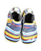 A Multicolour Slip Ons from Bobux in size 12-18M for neutral. (Back View)
