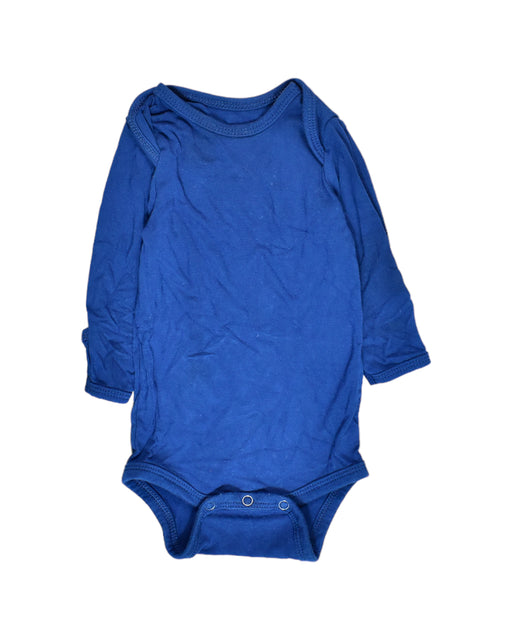 A Blue Bodysuits from Kyte Baby in size 0-3M for boy. (Front View)
