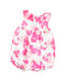 A White Rompers from Gymboree in size 3-6M for girl. (Back View)