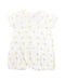 A Ivory Rompers from Petit Bateau in size 6-12M for girl. (Back View)