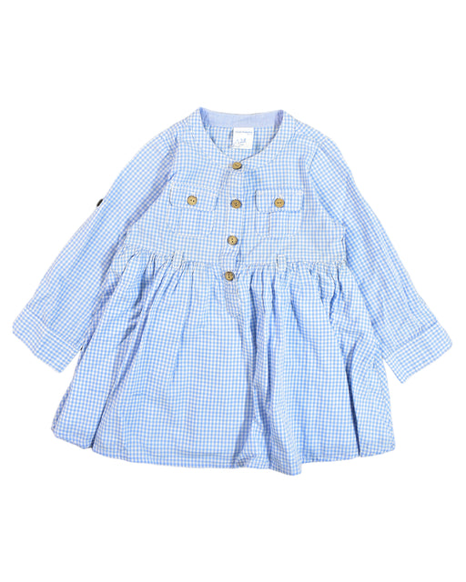 A Blue Long Sleeve Dresses from Hush Puppies in size 2T for girl. (Front View)