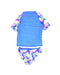 A Blue Swim Sets from Tommy Bahama in size 6T for girl. (Back View)