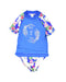 A Blue Swim Sets from Tommy Bahama in size 6T for girl. (Front View)
