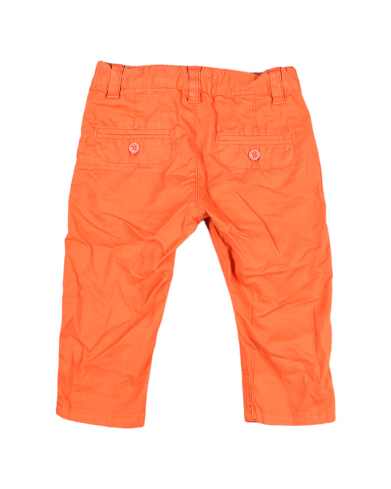 A Orange Casual Pants from Chateau de Sable in size 12-18M for boy. (Back View)