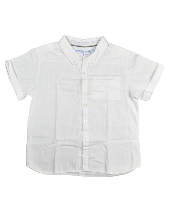 A White Shirts from Chateau de Sable in size 8Y for boy. (Front View)