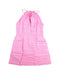 A Pink Sleeveless Dresses from Chateau de Sable in size 12Y for girl. (Back View)