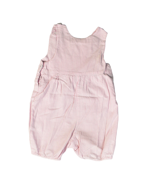 A Pink Rompers from Jojo Maman Bébé in size 6-12M for girl. (Back View)