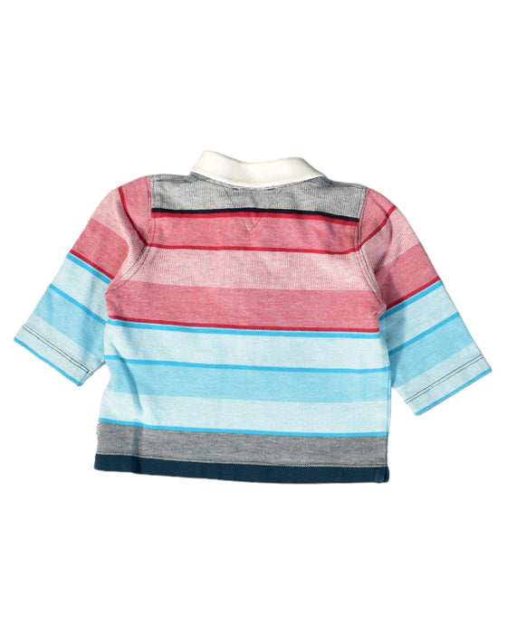 A Multicolour Long Sleeve Polos from Hugo Boss in size 6-12M for boy. (Back View)