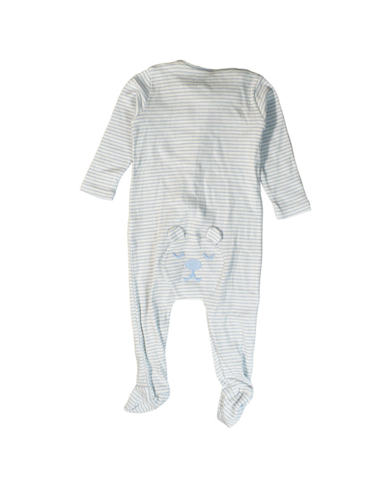 A White Onesies from Seed in size 6-12M for boy. (Back View)