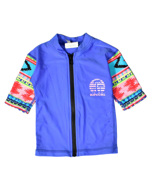 A Blue Rash Guards from Rip Curl in size 6-12M for boy. (Front View)