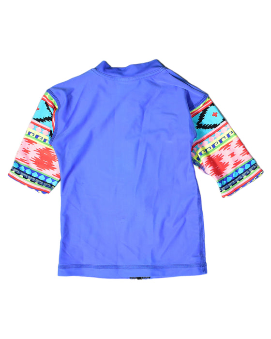 A Blue Rash Guards from Rip Curl in size 6-12M for boy. (Back View)
