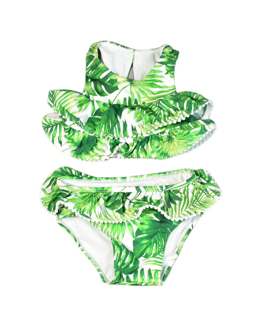 A Green Bikinis from Janie & Jack in size 18-24M for girl. (Front View)